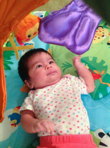Playing at 6 weeks old