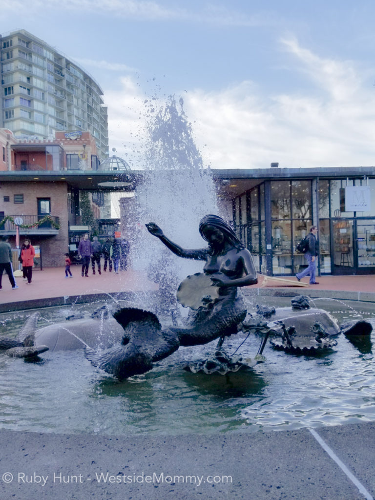 Mermaid Statue at Ghiradelli Square, San Francisco, California