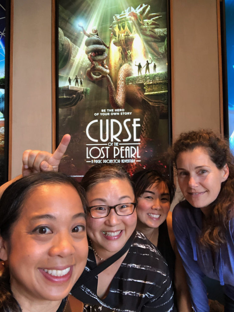 friends at Curse of the Lost Pearl Dreamscape Immersive adventure